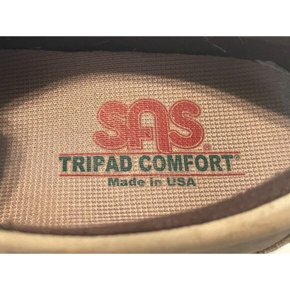 SAS Women's Roamer TriPad Comfort Mary Jane Style Tan Leather Size 6.5 N - Picture 8 of 8